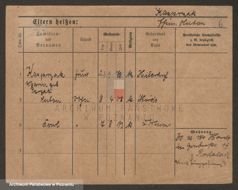 Obraz 6 z jednostki "Kasprzak - Kastenmüller"