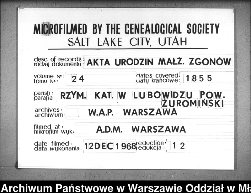 image.from.unit.number "Akta urodzin, małżeństw i zgonów"