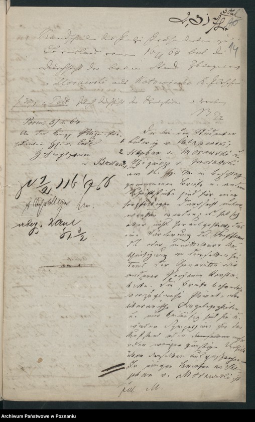 Obraz 18 z jednostki "A. betr. Familie Morawski"