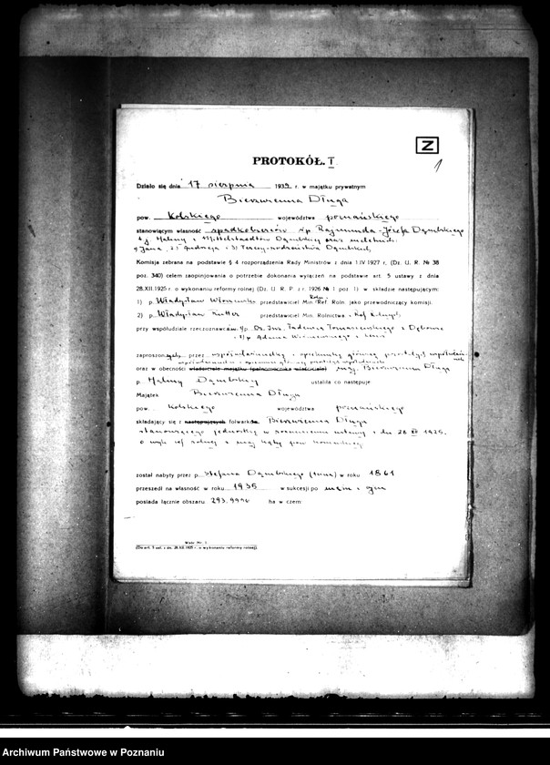 image.from.unit.number "/Sprawy parcelacji majątku Bierzwienna-Długa powiatu kaliskiego/"