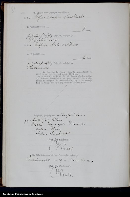 image.from.team "Urząd Stanu Cywilnego w Księżym Lasku pow. szczycieński"