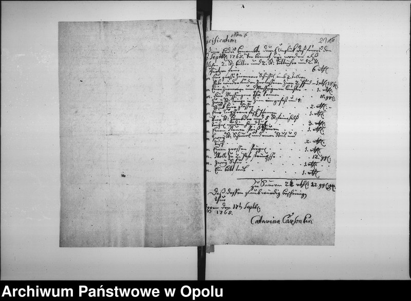 Obraz 20 z jednostki "Acta die Accise Bonificationes für die in anno 1757. 1762 und 1765 zu Oppeln abgebrandte Eygenthümer und Mieths-Einwohner betreffend. Vol. I pro 1767/8 befindlich"