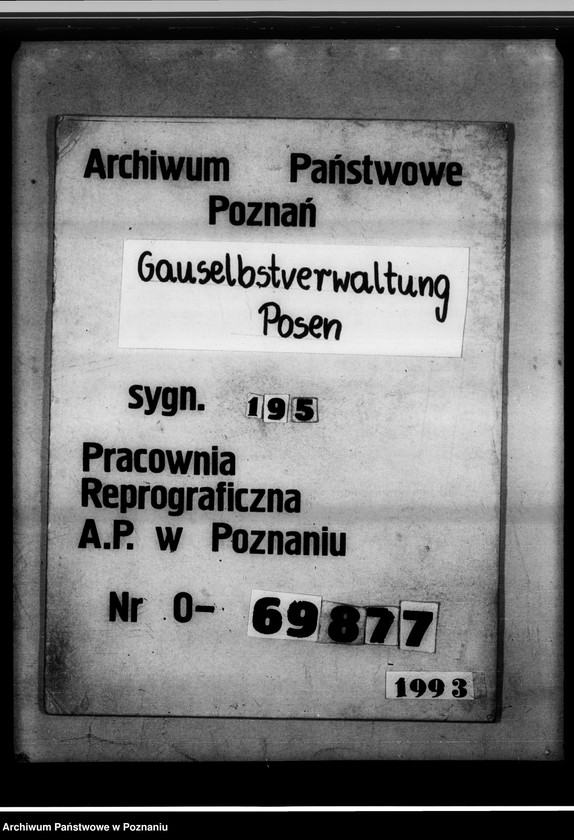 Obraz 20 z jednostki "Rundschreiben der Gaukämmerei - 1944."