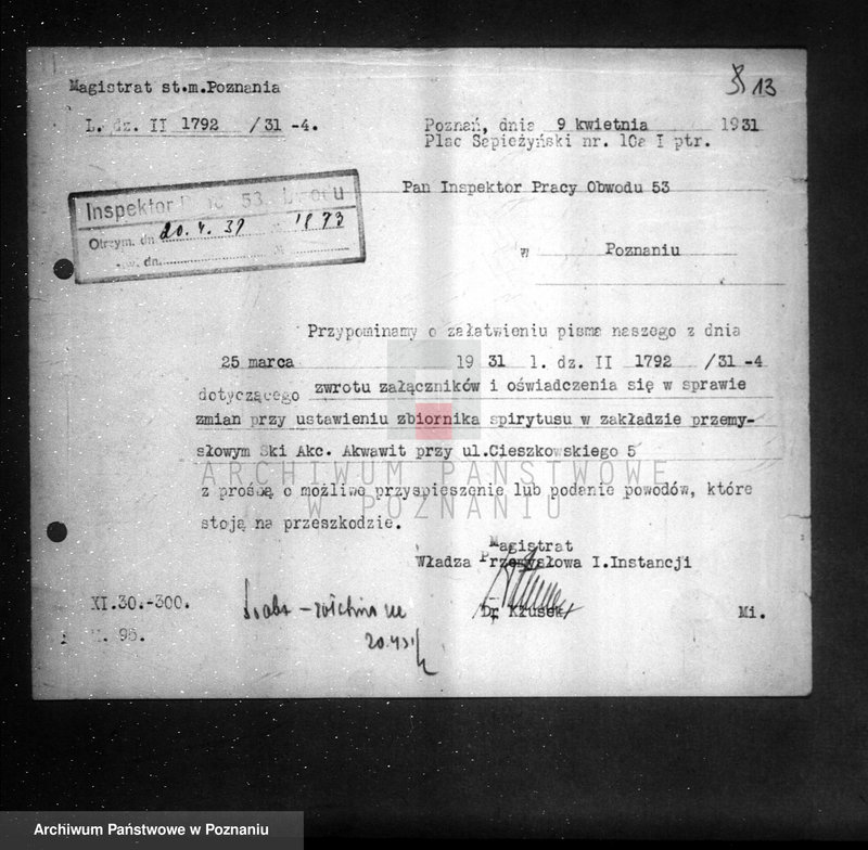 image.from.unit.number "Firma "Akwawit" S.A. Poznań-Główna"