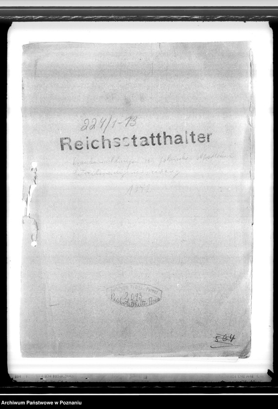 Obraz 4 z jednostki "Krankenmeldungen von polnischen Apotheken. Getreidereinigungszwang"