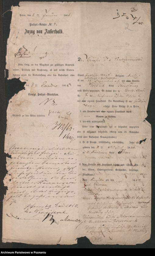 Obraz 6 z jednostki "A. betr. Theofil von Kaczorowski /Koczorowski/"