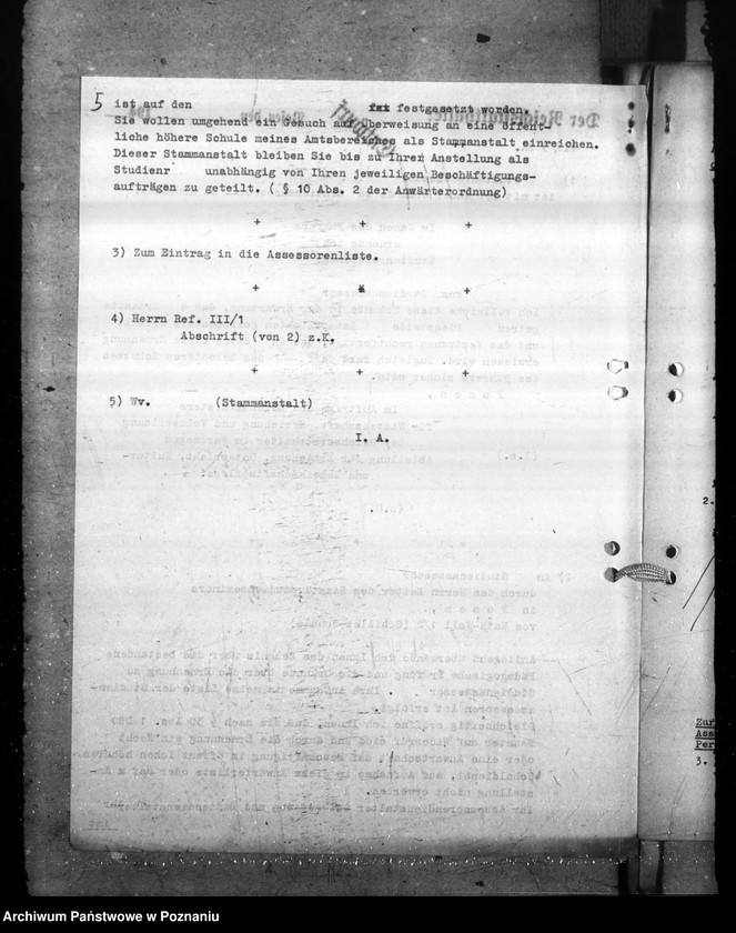 Obraz 9 z jednostki "Pädagogische Prüfung der Studienreferendare"