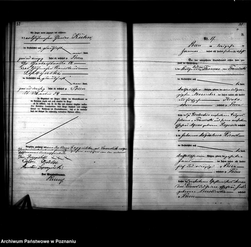 Obraz 19 z jednostki "Księga małżeństw"