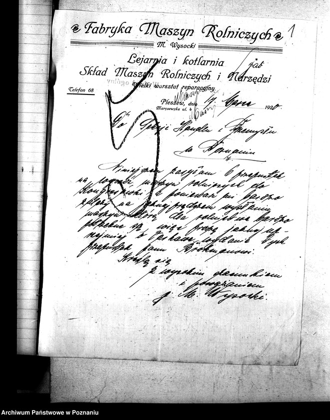 Obraz 6 z jednostki "Przepustki, wywóz maszyn rolniczych - ogólne"