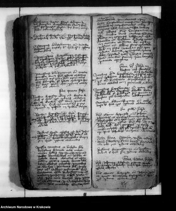 Obraz 3 z kolekcji "Wydane drukiem. Edycje źródłowe materiałów archiwalnych z zasobu ANK. cz. 2; Acta castrensia (inducta) 1407 - 1409111"