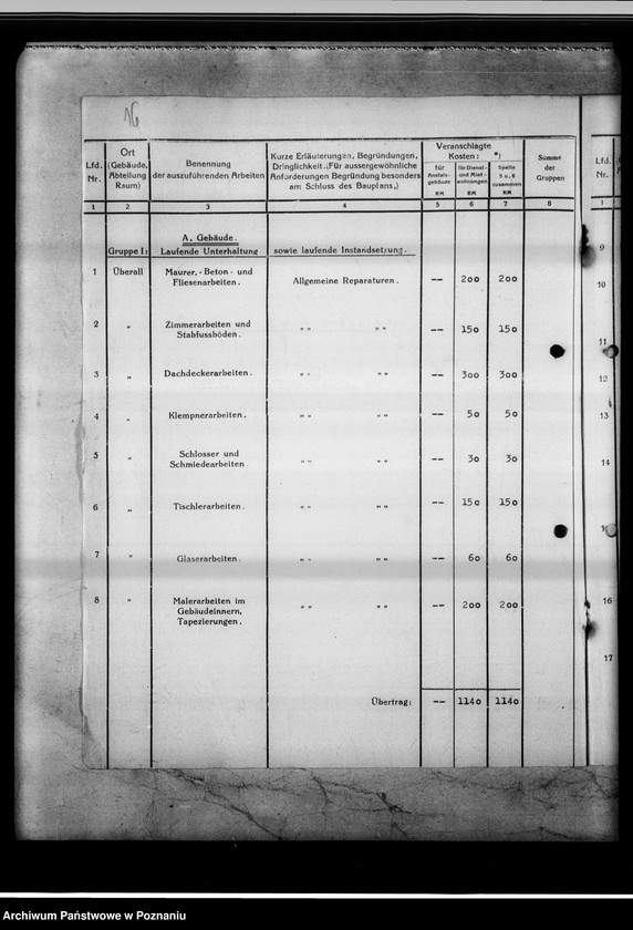 Obraz 20 z jednostki "Baupläne."