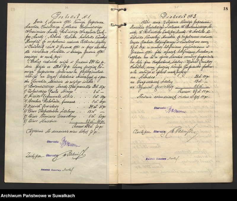 image.from.unit.number "Księga protokołów Komisji Gospodarczej Starostwa"