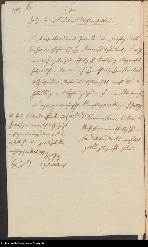 image.from.unit.number "Die Cantor und Organisten Stelle in Neuhausen [Romnowo]"