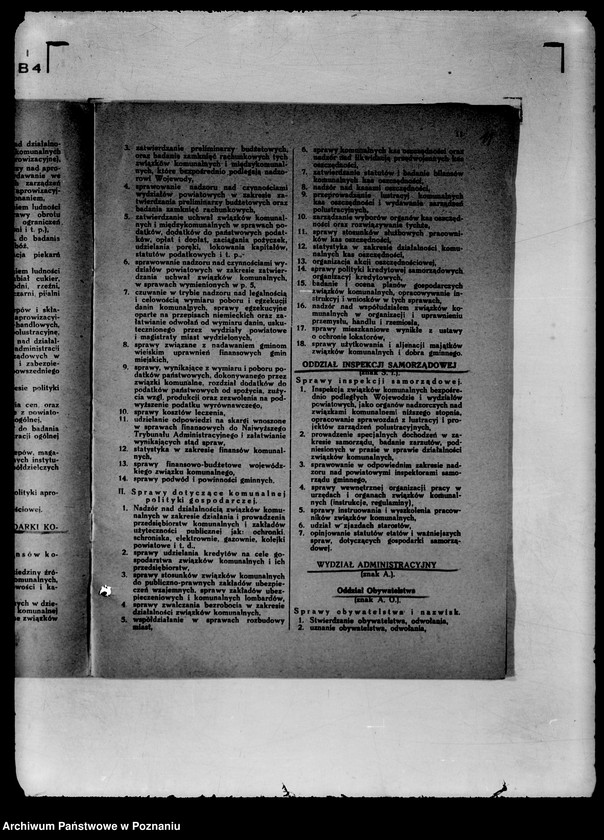 Obraz 14 z jednostki "Statut organizacyjny Urzędu Wojewódzkiego Poznańskiego z 1931 z późniejszymi poprawkami"