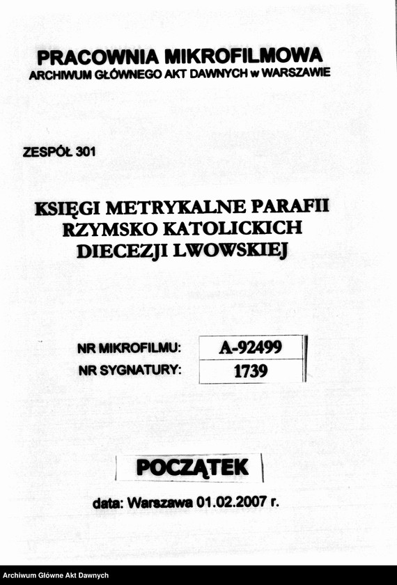 image.from.unit.number "Parafia: Borszczów. Dekanat: Borszczów. Kopie z ksiąg metrykalnych śl., zg. dla całej parafii (miasto Borszczów i wsie)."
