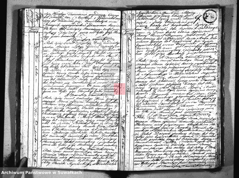 image.from.unit.number "Akta urzędnika stanu cywilnego gminy i parafii sereyskiey umarłych od dnia 1-go stycznia 1818 do ostatniego grudnia r.b."