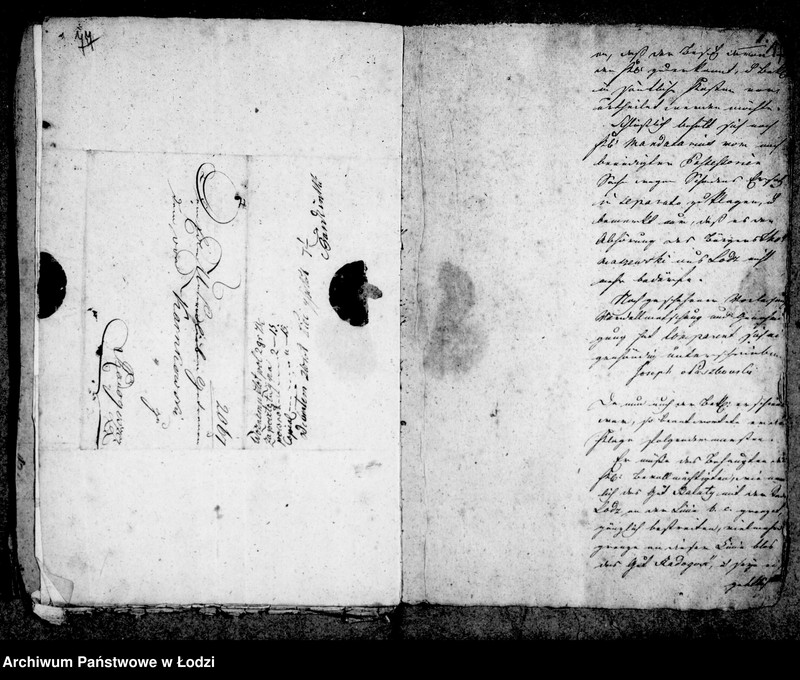 Obraz 17 z jednostki "Akta tyczące się sporu granicznego pomiędzy gminą miasta Łodzi a Dobrami Radogoszcz i Bałutami"