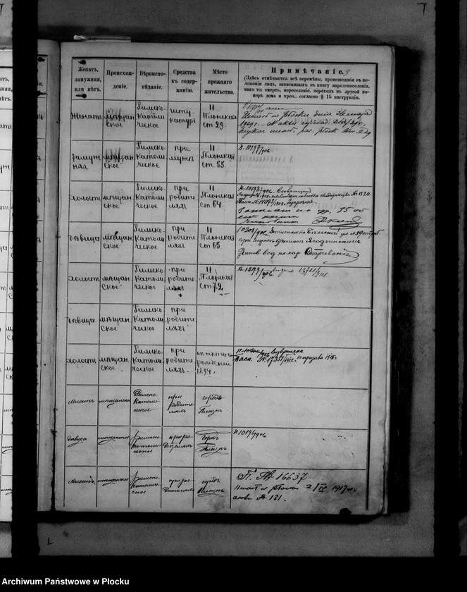 image.from.unit.number "[Księga zamknięta ludności stałej miasta Płocka - ul. Bielska nr 35]"