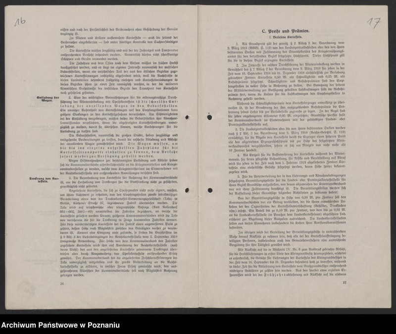 Obraz 11 z jednostki "[Gospodarka ziemniakami, m.in. rozporządzenia władz]"