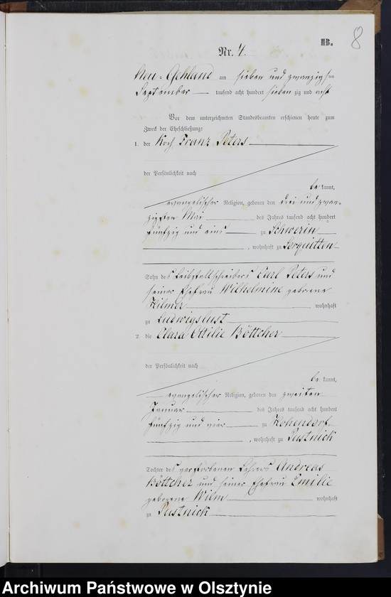 image.from.unit.number "Heiraths-Haupt-Register Nr 1 - 7"