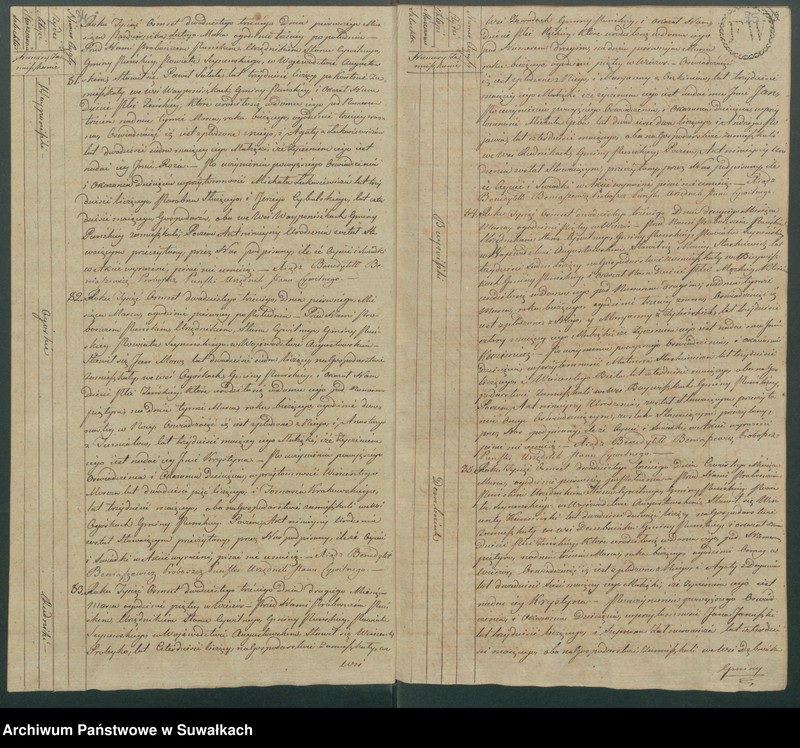 image.from.unit.number "Akta urodzonych gminy puńskiey od dnia 1 stycznia do ostatniego grudnia 1823 roku"