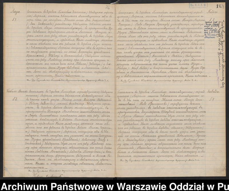 image.from.unit.number "Akta urodzeń, małżeństw i zgonów"