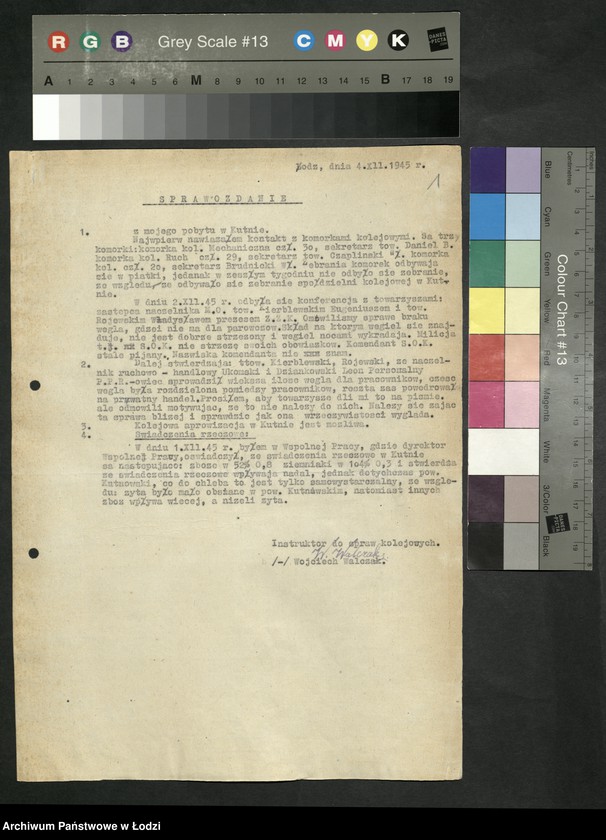 Obraz 2 z jednostki "Sprawozdania instruktorów [Wydziału] z wyjazdów w teren"