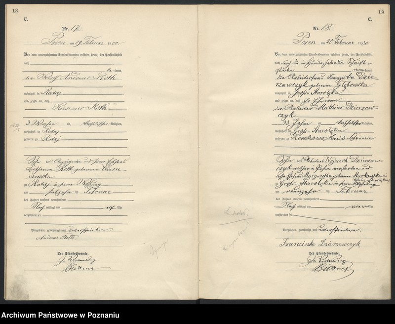 Obraz 12 z jednostki "Księga miejscowa zgonów"