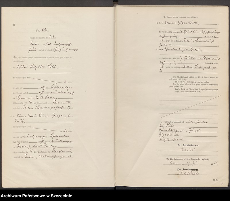 image.from.unit.number "Heiratsregister"