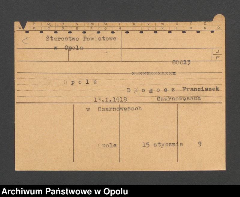Obraz 4 z jednostki "[Owieka Alexander, ur. 04.07.1877, zam. Rodewalde]"