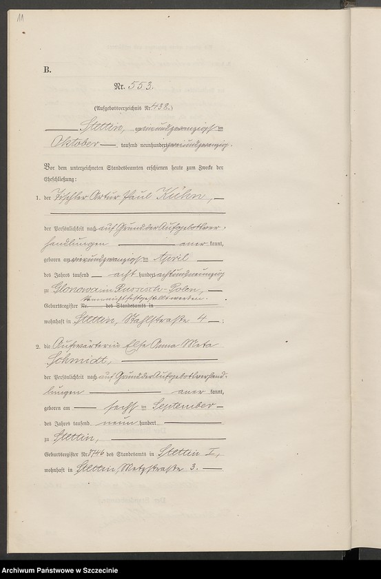 image.from.unit.number "Heiratsregister"