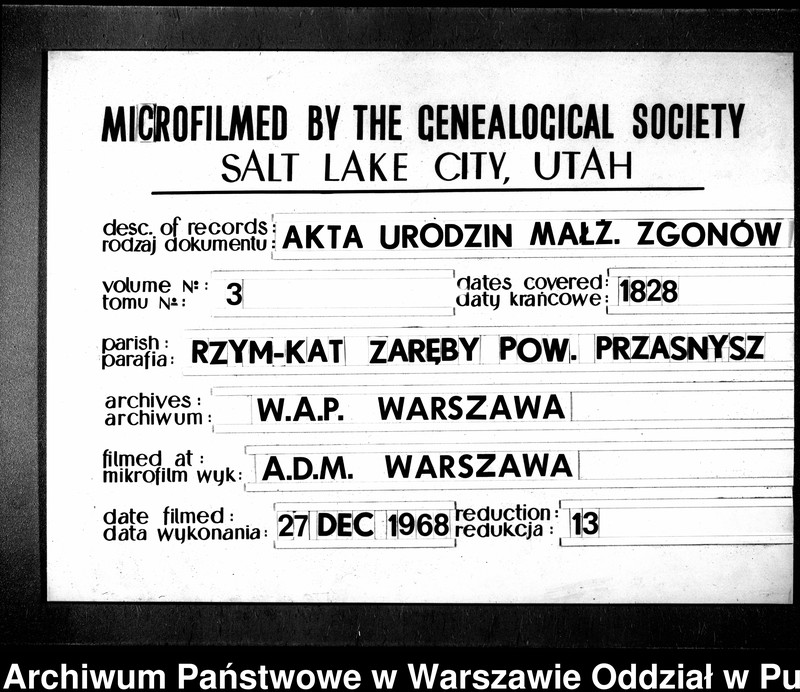 image.from.unit.number "Akta urodzeń, małżeństw i zgonów"