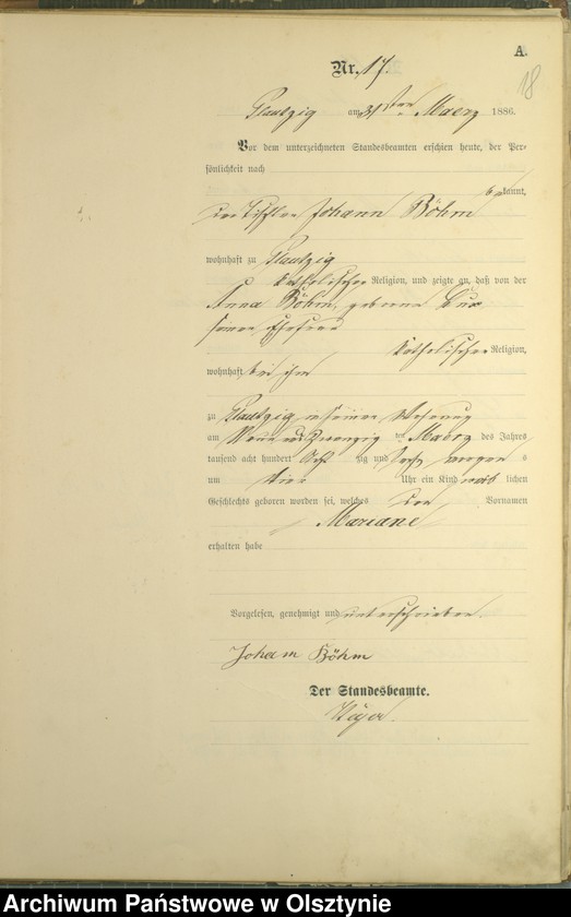 image.from.unit.number "Geburts-Haupt-Register Nr 1 - 49"