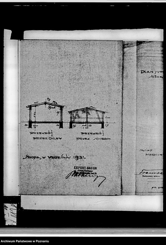 Obraz 17 z jednostki "Zatwierdzenie projektu przebudowy i rozbudowy Rzeźni Miejskiej w Środzie nr 478 własność Magistratu miasta Środy"