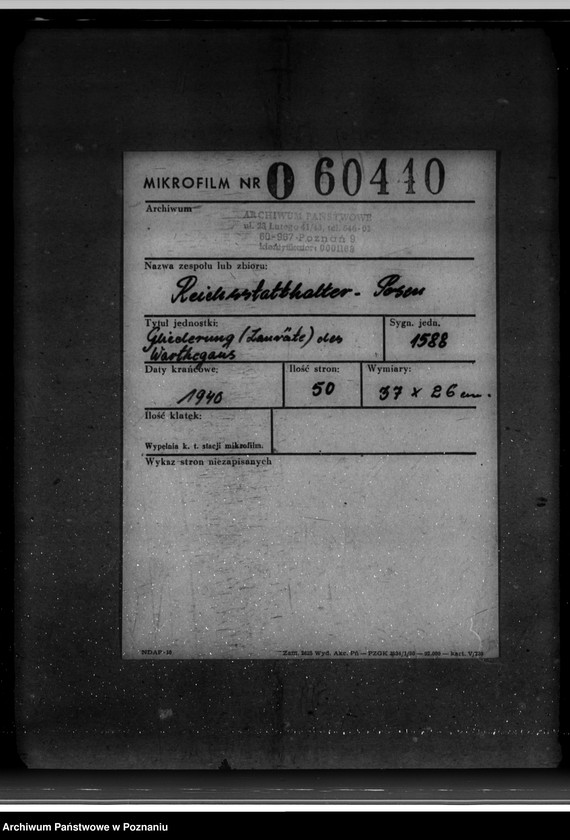 Obraz 2 z jednostki "Gliederung - Landräte- des Warthegau"