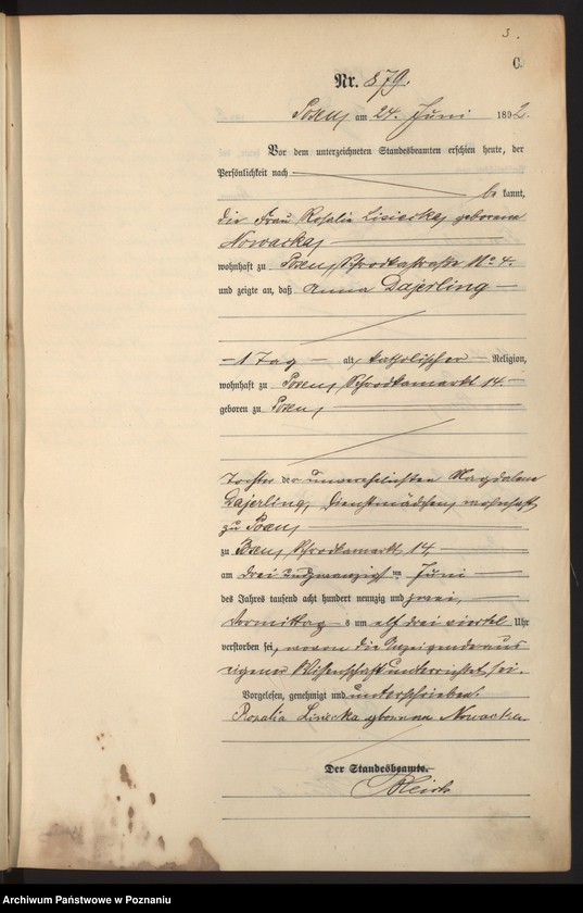 Obraz 6 z jednostki "Księga zgonów t. III"