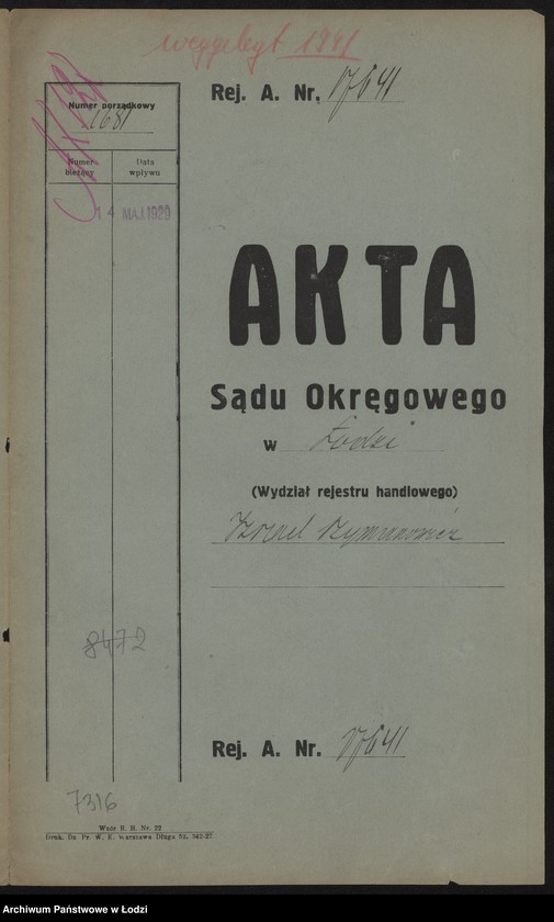 Obraz 2 z jednostki "Izrael Szymanowicz- sklep kolonialno-spożywczy"