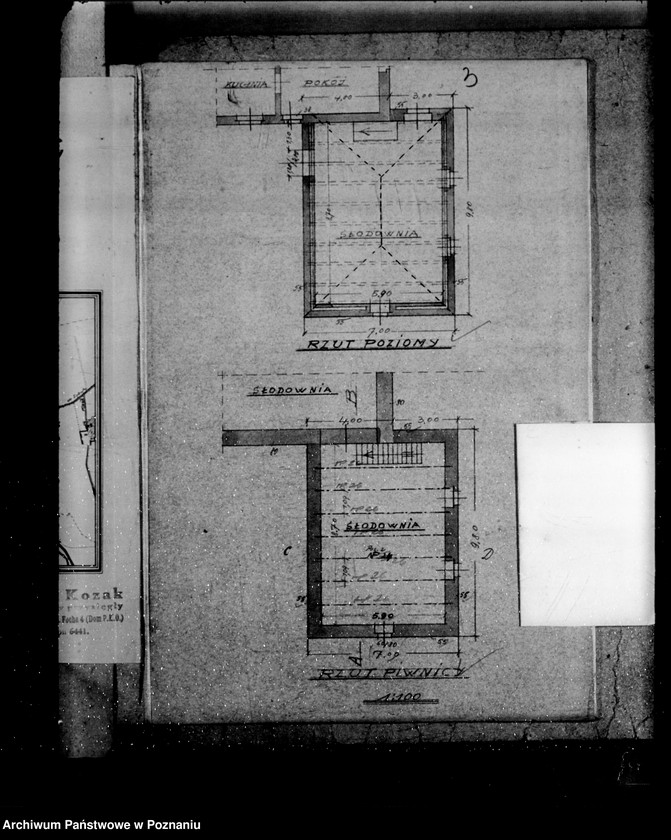 Obraz 8 z jednostki "Rysunek na rozbudowę gorzelni rolniczej w dobrach rycerskich O. Hantelmanna w Rokietnicy powiat poznański"