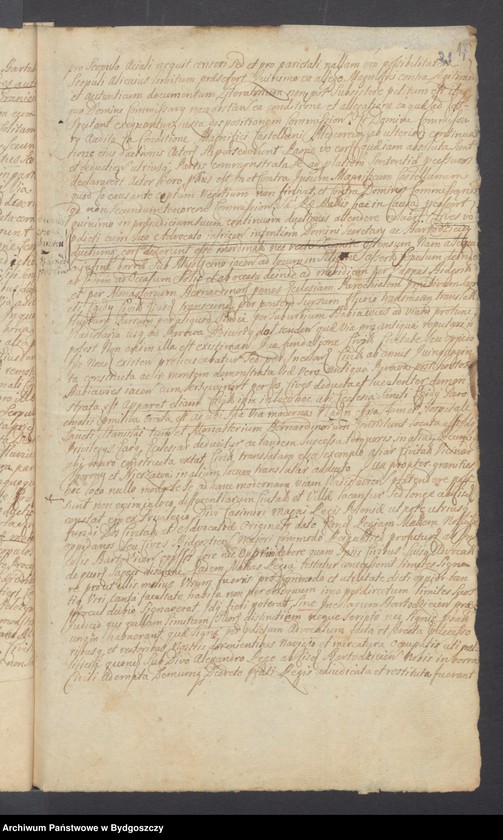 image.from.unit.number "Documente der Stadt Bromberg zum Prozess der Kämmerei gegen das Forstamt Bromberg wegen des Waldes bei Vorwerk Bocianowo. Odpisy dokumentów,"