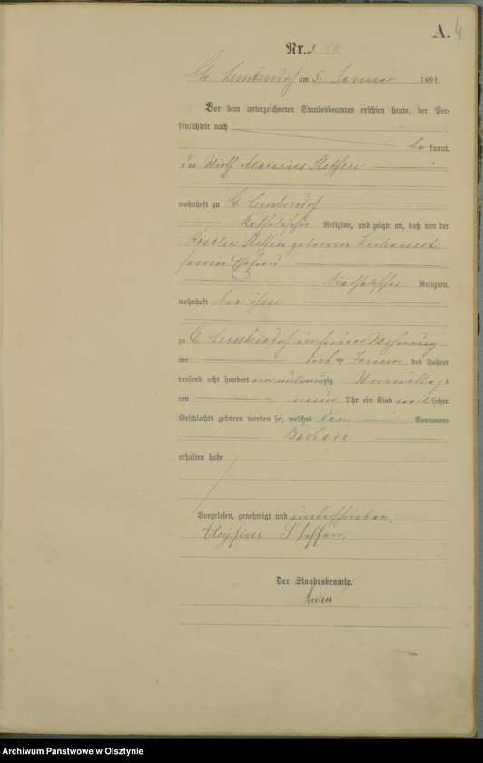 image.from.unit.number "Geburts-Haupt-Register Nr 1 - 135"