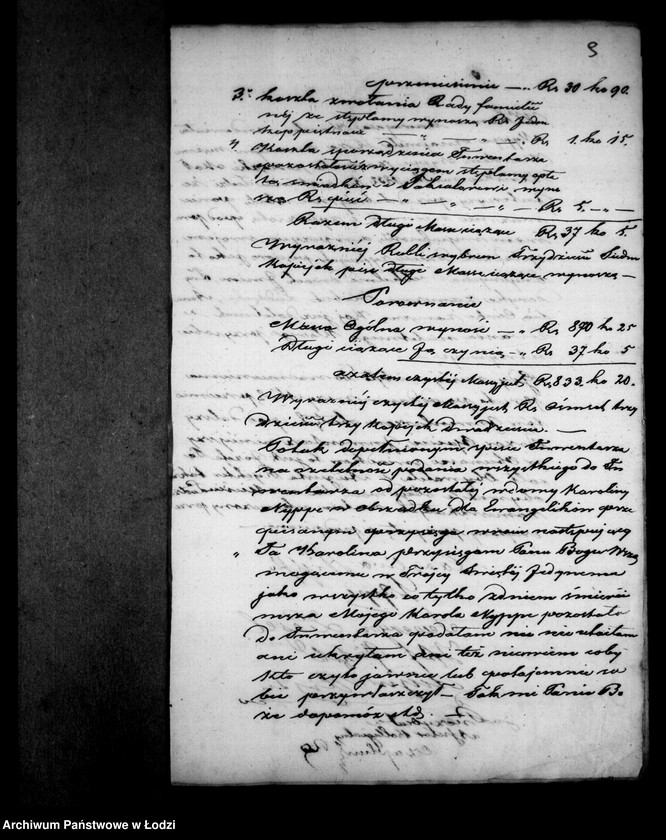 Obraz 13 z jednostki "Akta tyczące się ustanowienia opieki nad nieletnimi po zmarłym Karolu Nyppie"