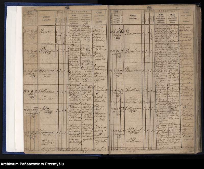 image.from.unit.number "[Księga urodzeń dla wsi Zaradawa]"