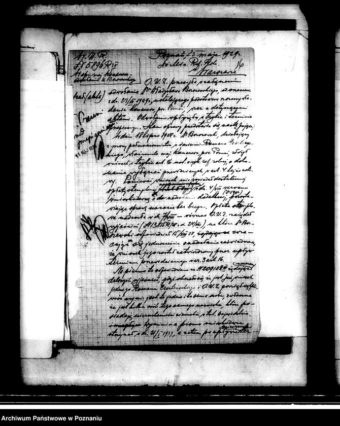 Obraz 19 z jednostki "Majątek Konarzewo powiatu poznańskiego wyłączenie z art. 4 i 5 ustawy o reformie rolnej"