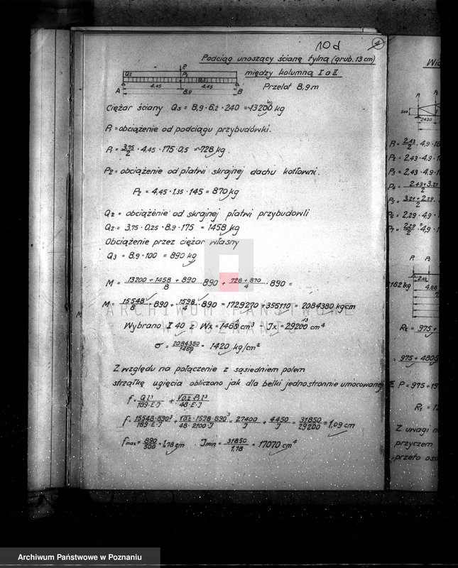 Obraz 18 z jednostki "Zatwierdzenie projektu urządzenia zakładu przemysłowego /cukrowni/ w Witaszycach pow. jarociński"