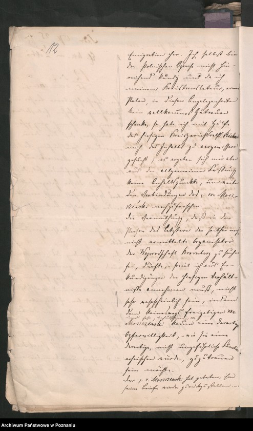 Obraz 17 z jednostki "Die aus Anlass der pollnischen Insurrektion stattgefundene Uebertritt polnischer und diesseitiger Untertanen."