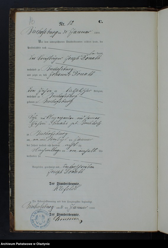 image.from.unit.number "Sterbe-Neben-Register Nr 1 - 117"