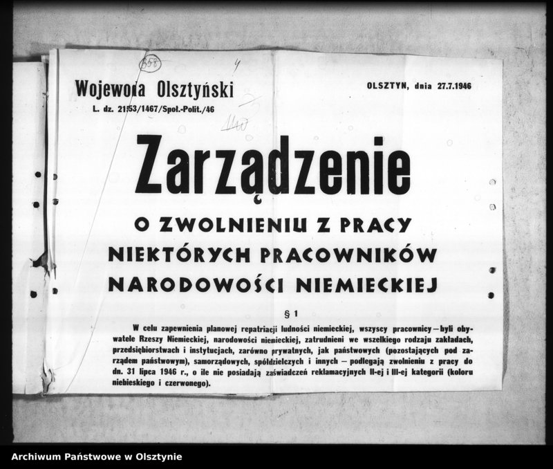 image.from.unit.number "Okólniki, pisma okólne i zarządzenia wydziałów i władz centralnych"