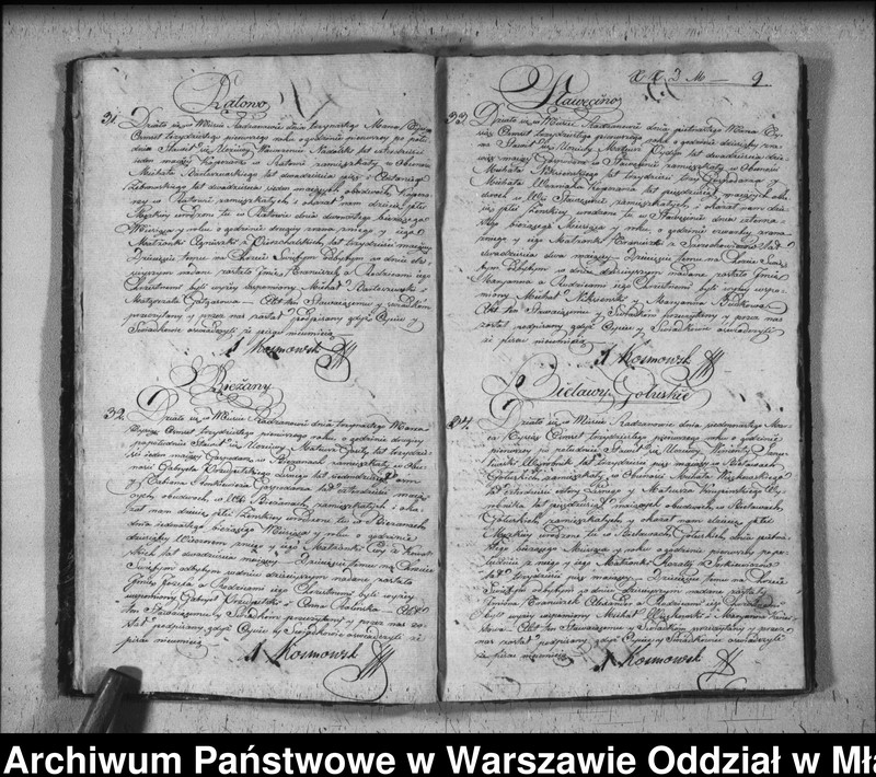 image.from.unit.number "Akta urodzeń, małżeństw i zgonów"