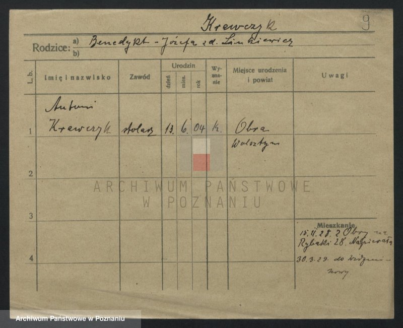 image.from.unit.number "Krawczyk (samotni mężczyźni i kobiety) - Kreczko"