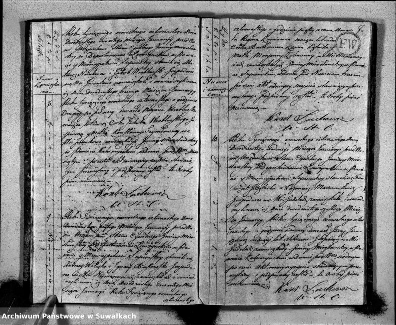 image.from.unit.number "Akta Umarłych w Gminie Mirosławskiey w R-u 1814 od dnia 1-go Stycznia do ostatniego Grudnia"